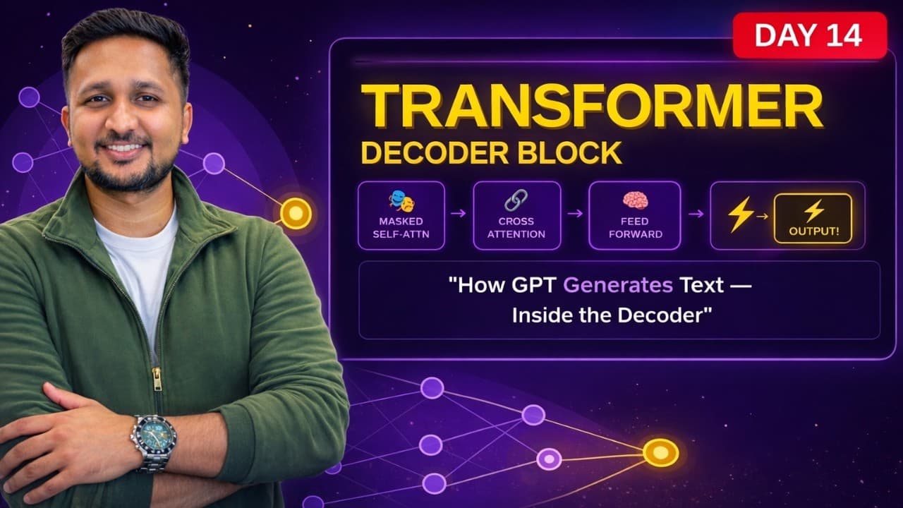 Day 14: Transformer Decoder vs Encoder: The Complete Pipeline