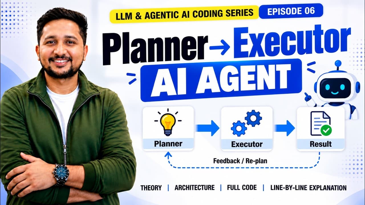 LLM & Agentic AI Coding Interview Bootcamp β Build Real AI Agents from Scratch