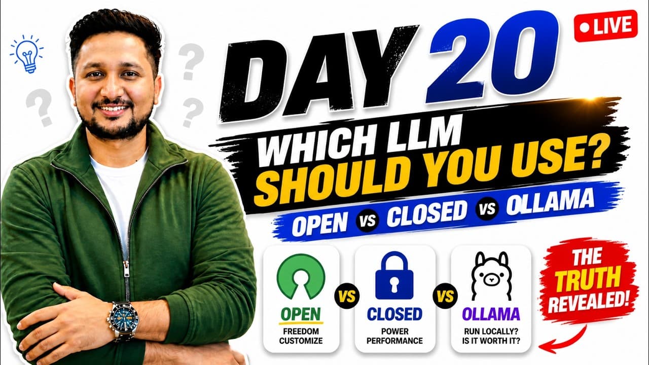 Before You Pick an LLM, Watch This | Ollama Game-Changer