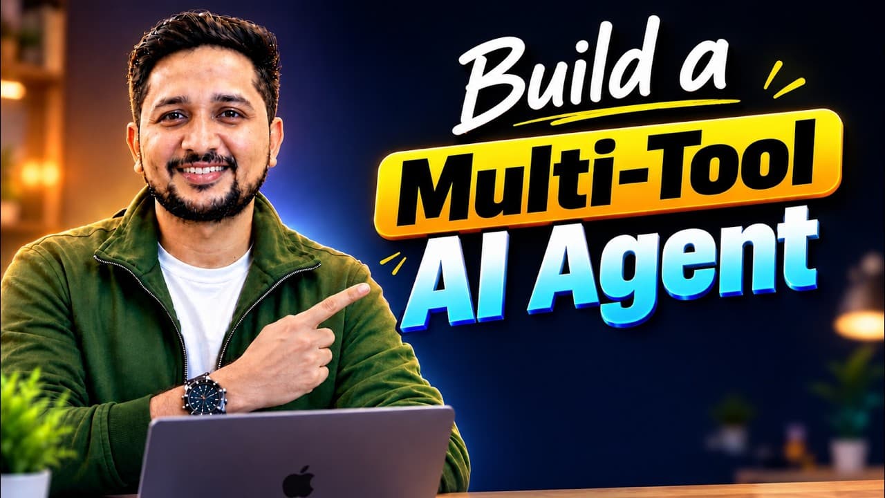 Build an AI Agent That Can Use Multiple Tools | LangChain Tool Calling Explained